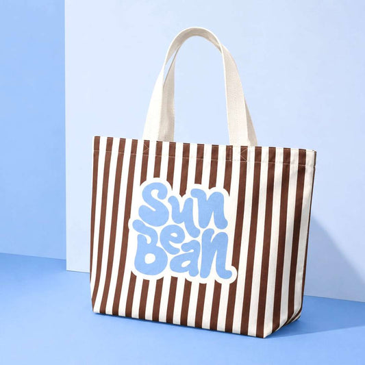 SUNBEAN Stripe Mini Tote Bag