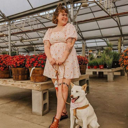 Sweet Walk Bundle — Color Coordinated Dog Mom & Dog Walk Outfit Set