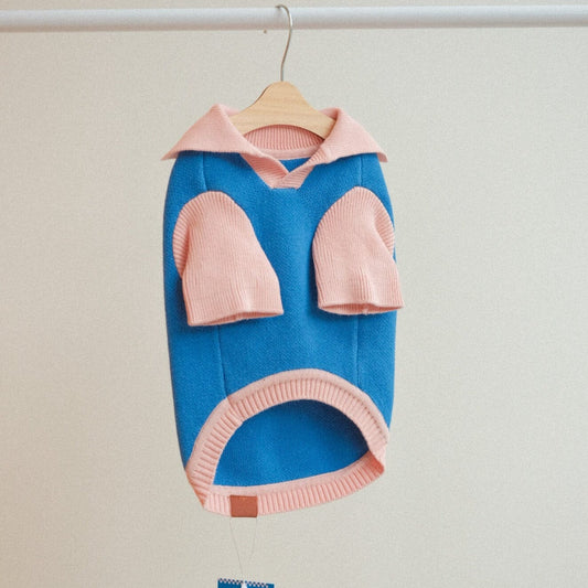 The Weens Dog Polo Pullover Sunbean