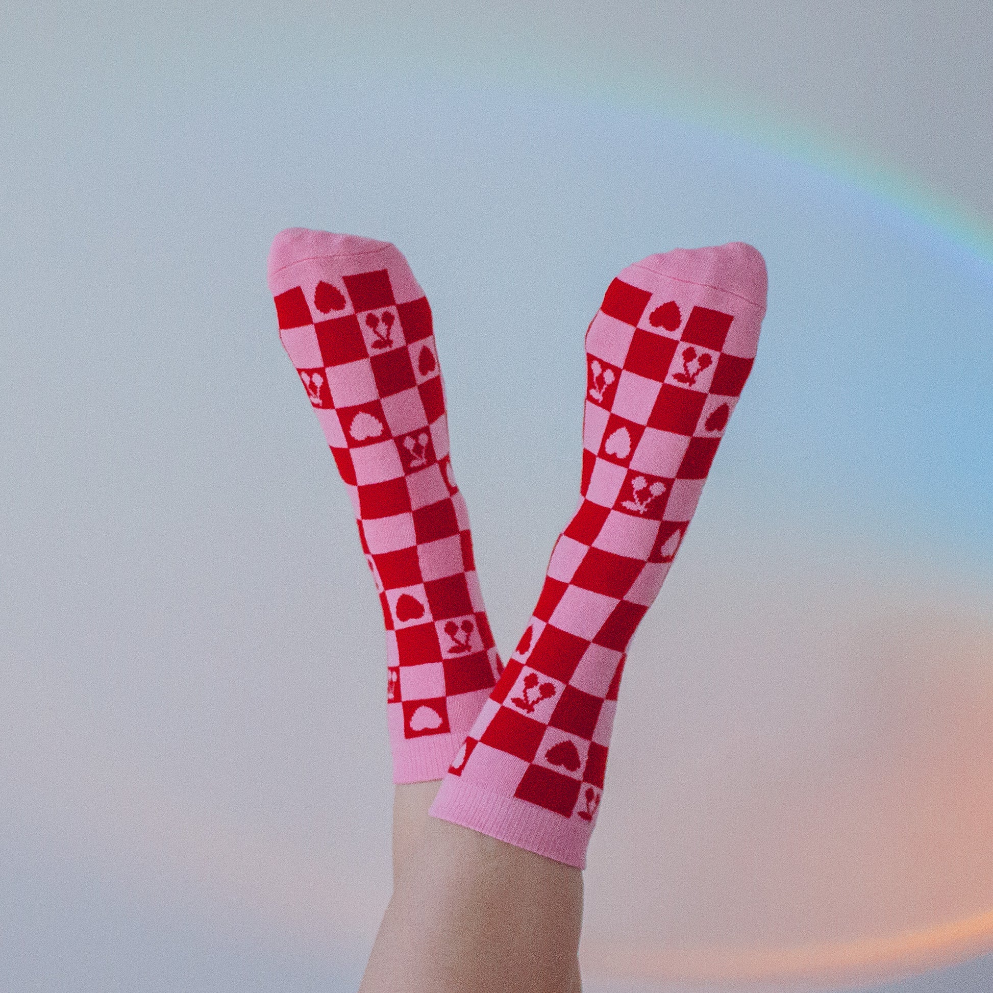 Fall in Love with Our Limited Edition Checks Comfy Socks – Sunbean