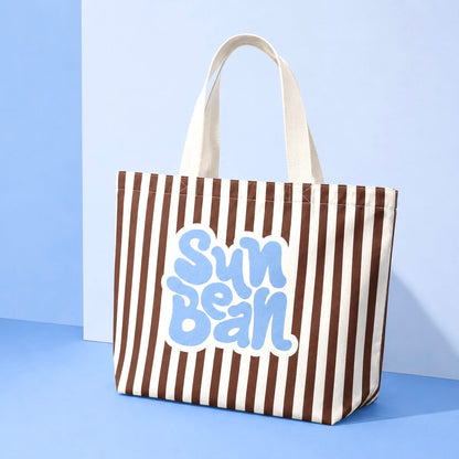 SUNBEAN Stripe Mini Tote Bag