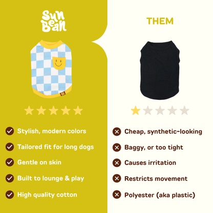 Dog Cotton Smiley Tee