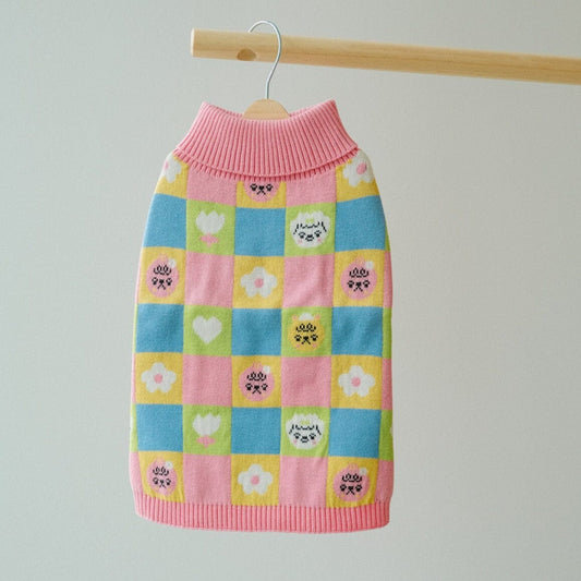 Candy Courn Dog Sweater Sweater Sunbean 