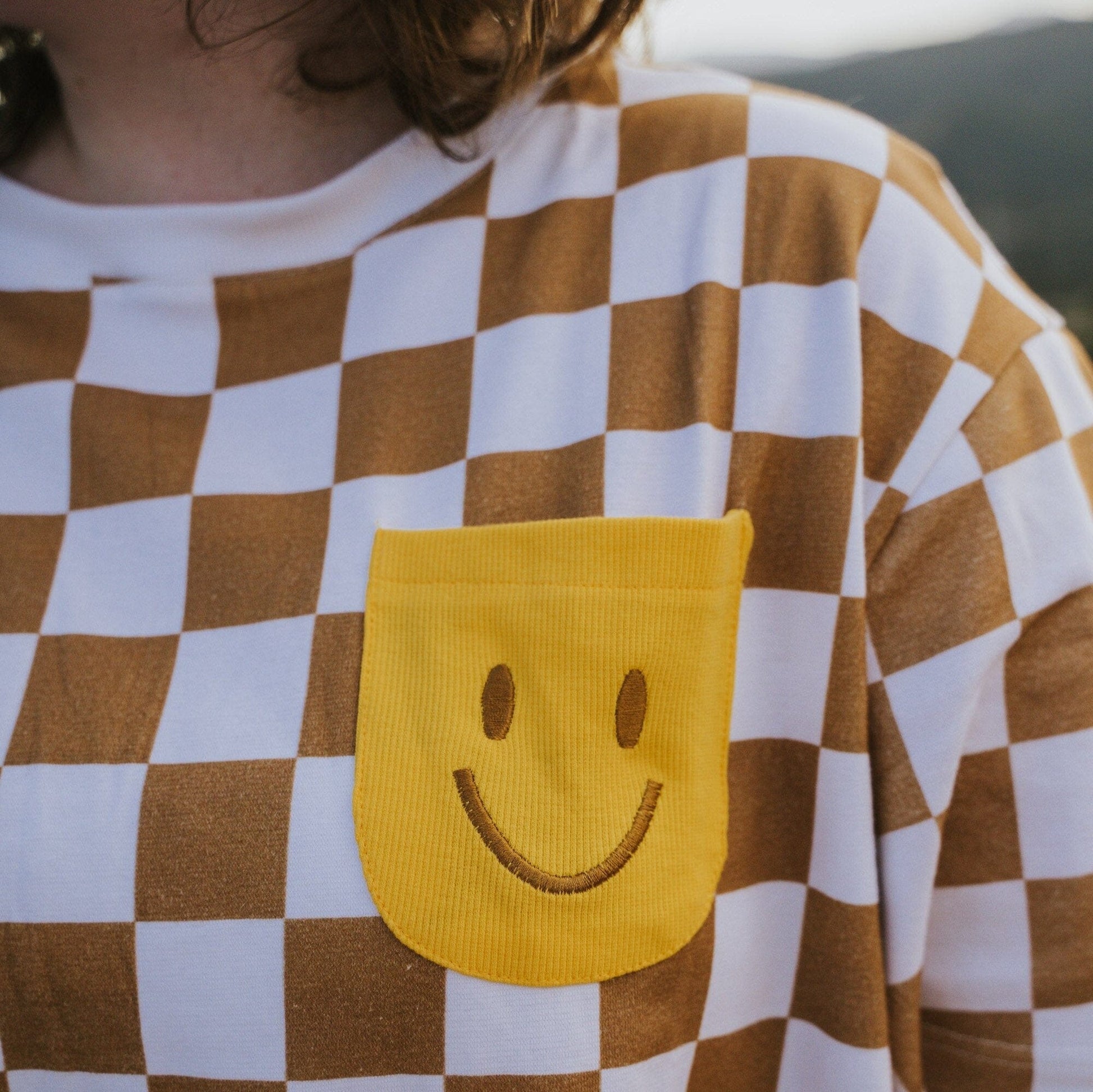 Cotton Smiley Matching Tee For Dog and Dog Parents Sunbean 