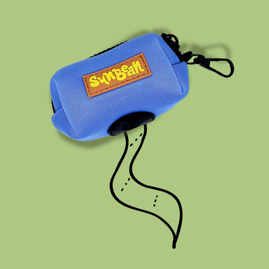 Poop Bag Holder Sunbean Blue 