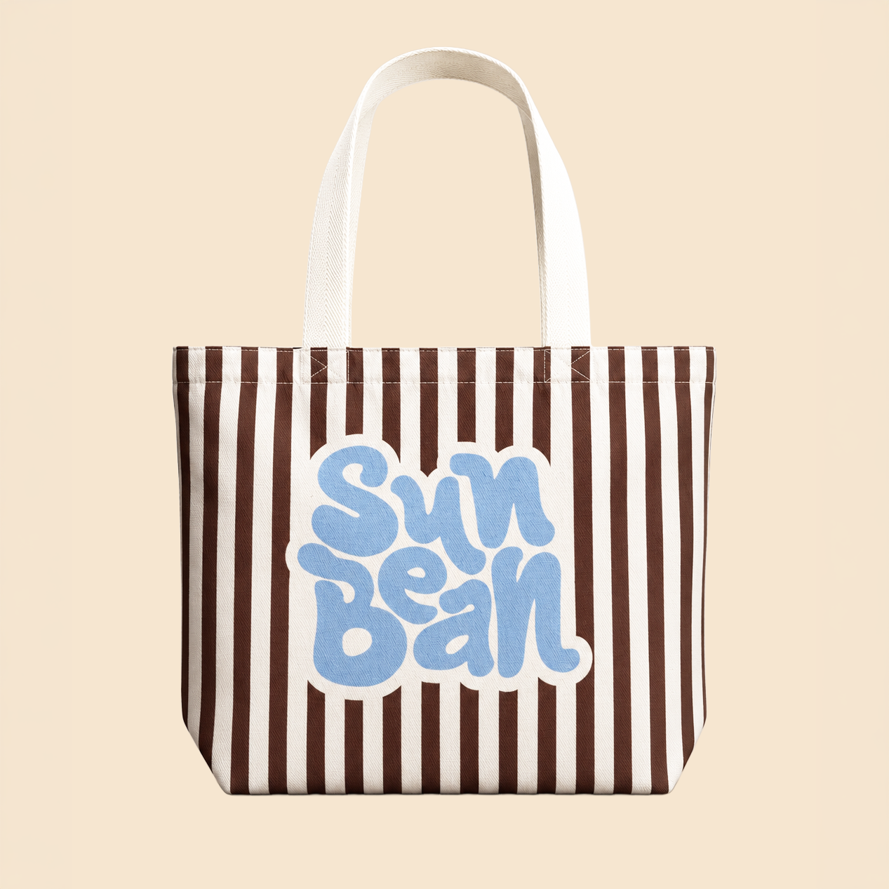 SUNBEAN Stripe Mini Tote Bag