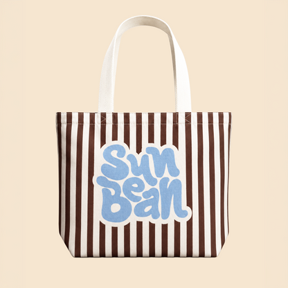SUNBEAN Stripe Mini Tote Bag