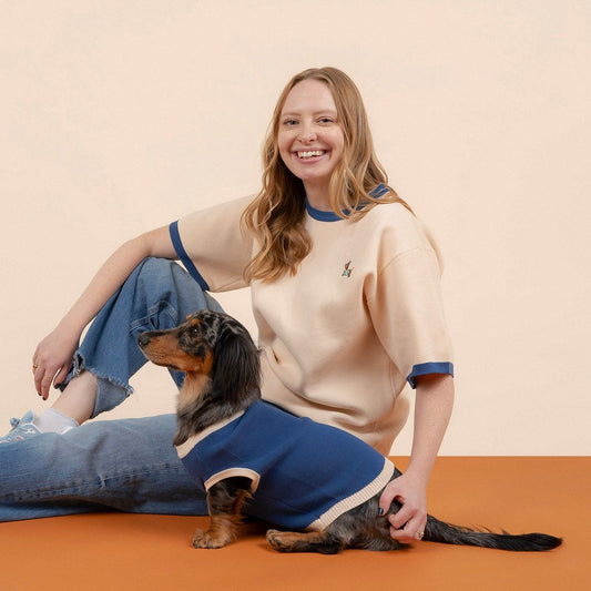 Sassy Woof x Sunbean 2-Piece Cotton Matching Set