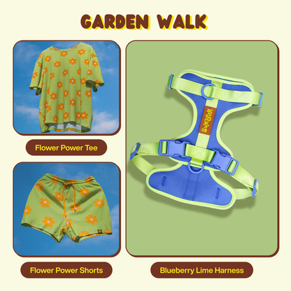 Garden Walk Bundle — Matching Dog Mom & Dog Walk Outfit Set