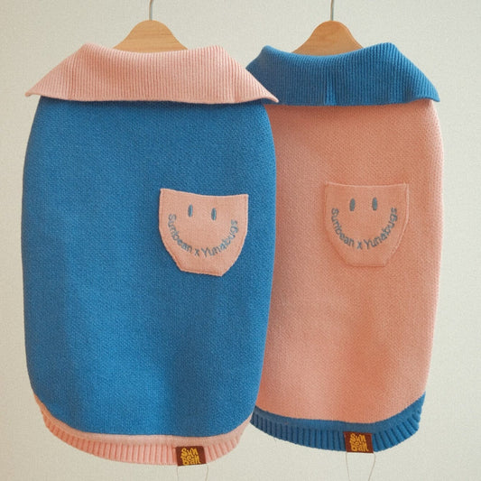 The Weens Dog Polo Pullover Sunbean 