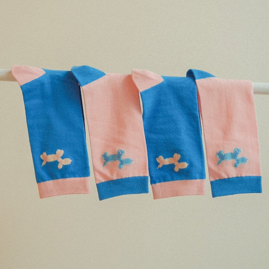 The Weens Human Crew Socks Sunbean 