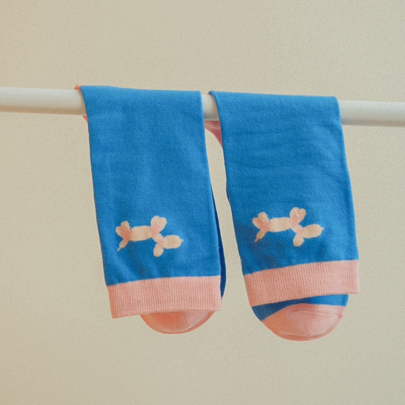 The Weens Human Crew Socks Sunbean Blue 