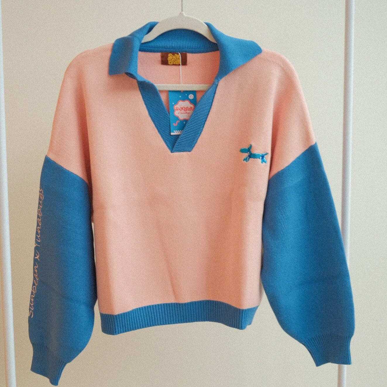The Weens Human Cropped Pullover Sunbean 
