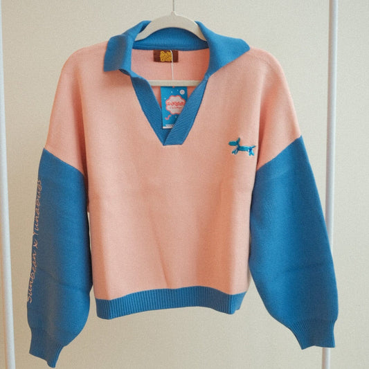 The Weens Human Cropped Pullover Sunbean 