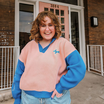 The Weens Human Cropped Pullover Sunbean 