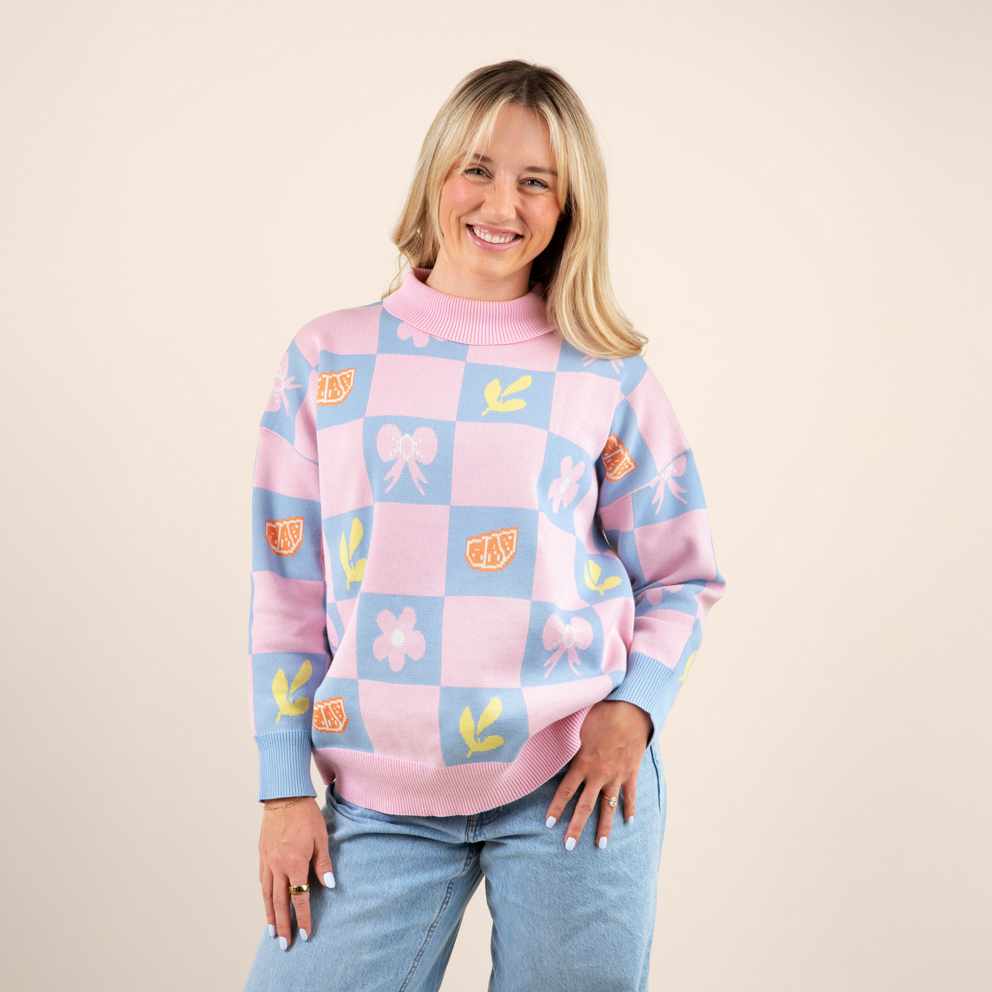 Shelly Cotton 2-Pieces Matching Sweater Set For Dog and Dog Mom