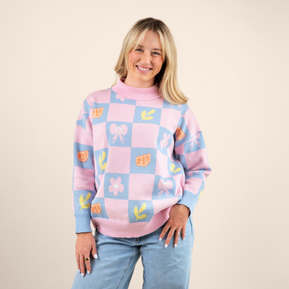 Shelly Cotton 2-Pieces Matching Sweater Set For Dog and Dog Mom