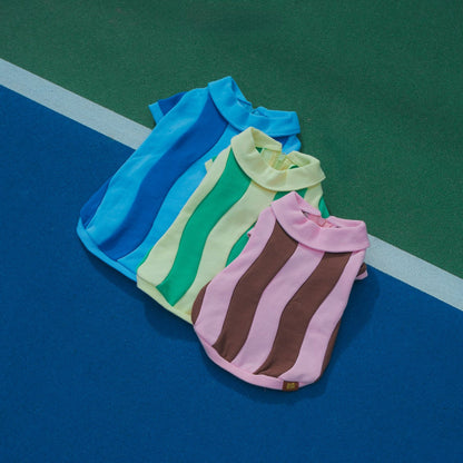 Ziggy Cotton Dog Quarter-Zip Pullover Sunbean 